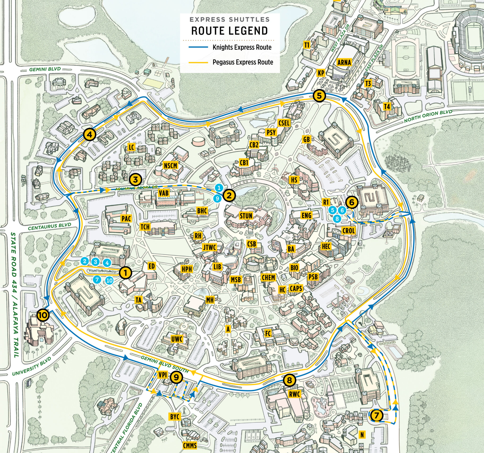 On Campus - UCF Parking Services